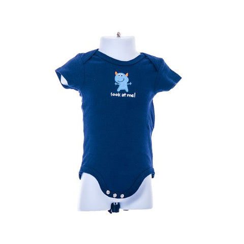 Boy's Luvable Friend's Little Monster Look at Me Bodysuit