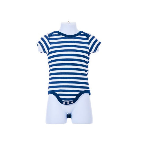 Boy's Luvable Friend's Striped Bodysuit