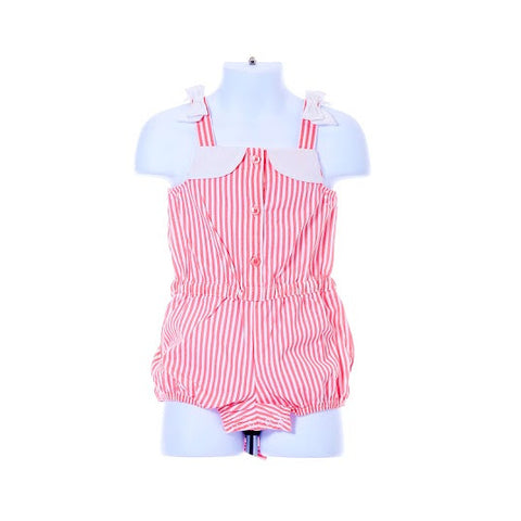 Girl's Gymboree Pinstriped Romper