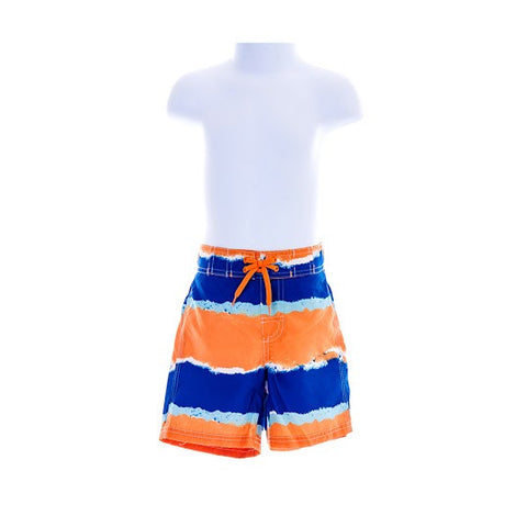 Boy's Gymboree UPF 50+ Striped Swimming Shorts