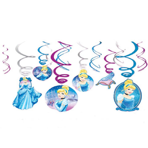 Disney Cinderella Swirl Decoration