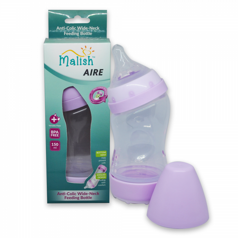 Malish Aire Anti-Colic Feeding Bottle
