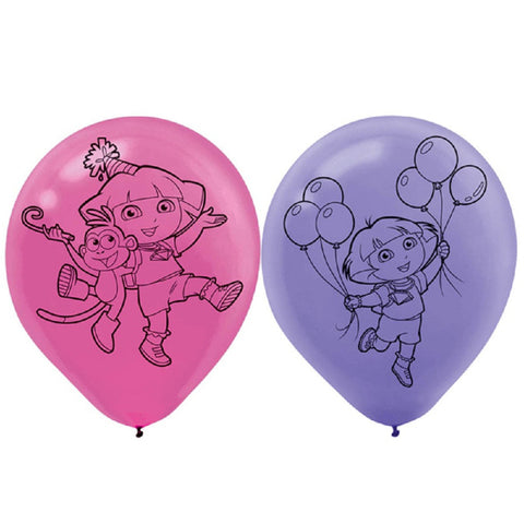 Dora the Explorer Contains 6 Balloons 12