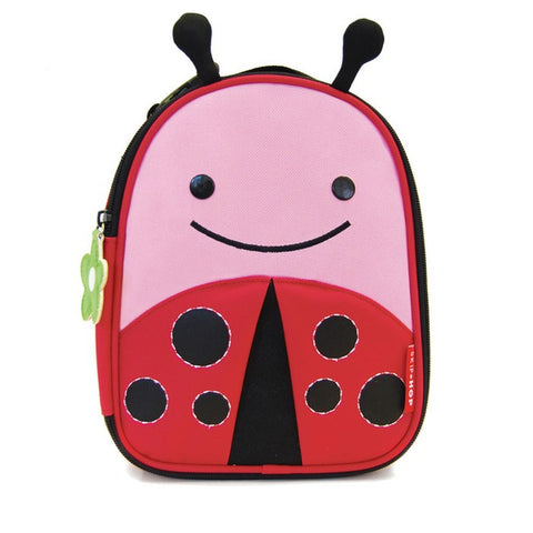 ZOO LUNCHIES INSULATED LUNCH BAG - LADYBUG