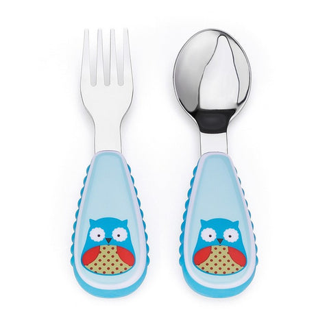 Zootensils Fork & Spoon - Owl