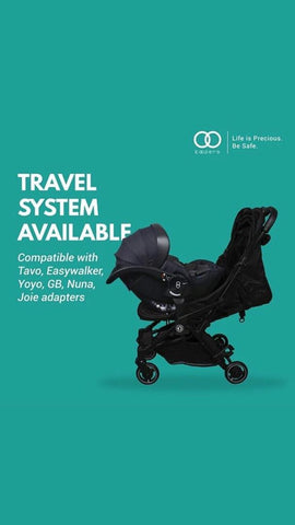 TAVO TRAVEL SYSTEM (PREMIUM BLACK)