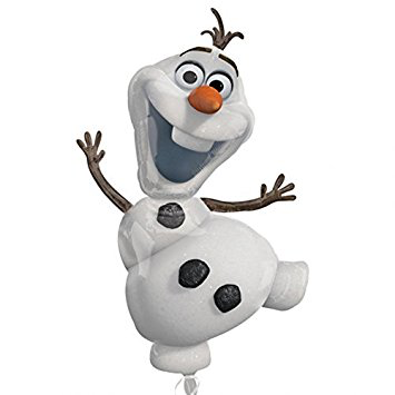 Disney Frozen Olaf Snowman Foil Balloon