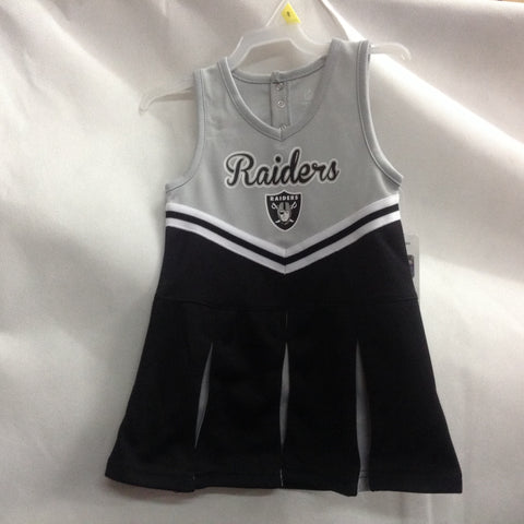 THE RAIDERS KIDS NFL TEAM APPAREL - DRESS (3 years)