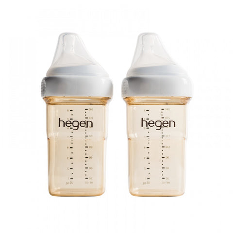 HEGEN 2 X 240ML/8oz PPSU FEEDING