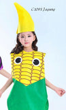 ￼ Fruit & Vegetables Costume  (Kids)[Pumpkin, strawberry, apple, watermelon, grape, pineapple, mushroom, corn]