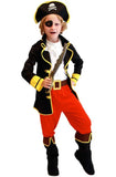 Halloween Costume Children cosplay Performance Costume Pirates of the Caribbean Captain Jack Performance.