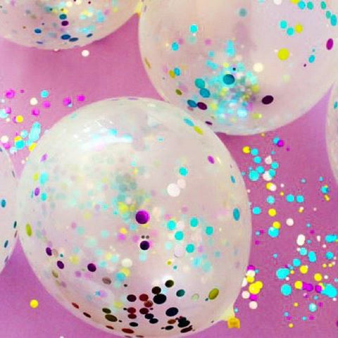 Confetti Balloons Without Helium