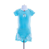 Girl's Carter's Seahorse & Flower Design