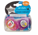 Tommee Tippee Closer To Nature Air Style Soother (6-18m)