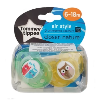 Tommee Tippee Closer To Nature Air Style Soother (6-18m)