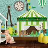 Miosolo All-in-one Nappy - Elephant Parade