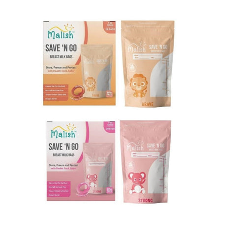 Malish milk storage bags