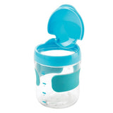Large Flip-Top Snack Cup - BLUE