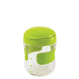 Large Flip-Top Snack Cup - GREEN