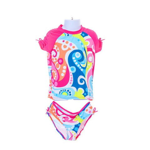 Girl's Gymboree Abstract Print Swimwear set/2 pieces