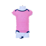 Girl's Luvable Friend's Striped Bodysuit