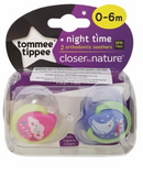 Tommee Tippee Closer To Nature Night Time Soother (0-6m)