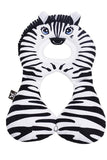 Travel Friends Savannah Line Headrest - 1-4 yrs - Zebra