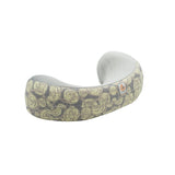 Natural Curve Nursing Pillow Cover - Yellow Swirl