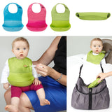 Roll Up Bib - Pink