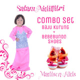 Combo Set Baju Kurung + Bebebundo