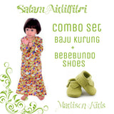 Combo Set Baju Kurung + Bebebundo