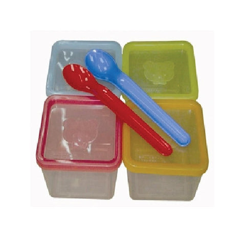 Simple Dimple - Small Containers With Spoons