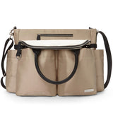 Chelsea Downtown Chic Diaper Satchel - Champagne