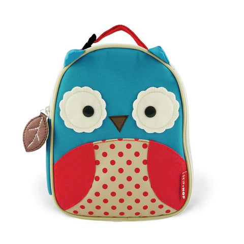 ZOO LUNCHIES INSULATED LUNCH BAG - OWL