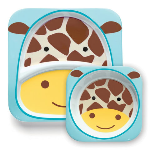 Zoo Tableware - Melamine Set - Giraffe