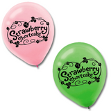 Strawberry Shortcake 6 Balloons 12"