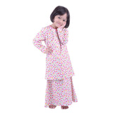 MK Girls Colourful Flowers Baju Kurung