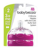 Baby Brezza Stage  Replacement Baby Bottle Nipples