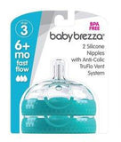 Baby Brezza Stage  Replacement Baby Bottle Nipples