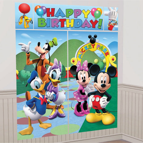 Disney Mickey Mouse Clubhouse Giant Scene Setter Wall Decorating Kit