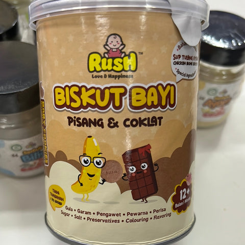 Rush Bikut Bayi Pisang & Coklat