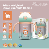 Autumnz Tritan Weighted Straw Cup with Handle *300ml*