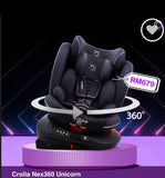 360 ROTATION | BUCKLE ALERT SYSTEM Crolla™ Nex360 Unicorn