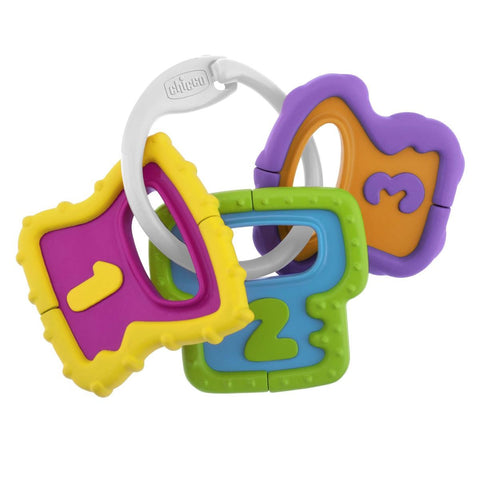 Chicco Baby Senses Easy Grasp Keys Baby Rattle 3m-18m
