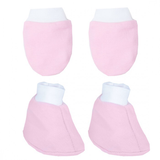 Autumnz - Mitten and Bootie Set (Pink)