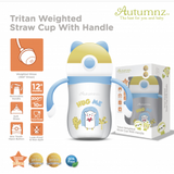 Autumnz Tritan Weighted Straw Cup with Handle *300ml*