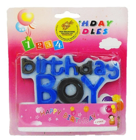 Birthday Boy Candle