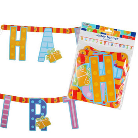 Banner happy birthday