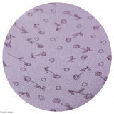 Comfy Baby Pillow Cover Purple Flower - Size S
