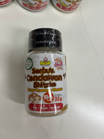Rush Serbuk cendawan Shitake